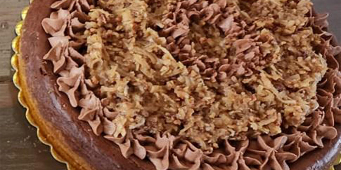 German Chocolate Cheesecake